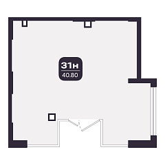 Помещение 40,31 м&sup2;