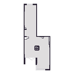 Помещение 61,87 м&sup2;