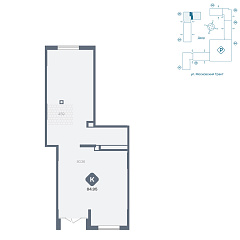 Помещение 84,95 м²