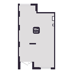 Помещение 63,85 м&sup2;